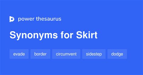 skirting synonyms list.